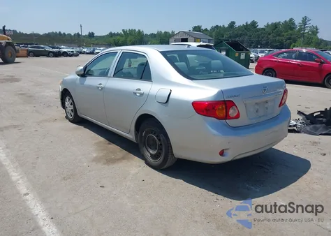 2009 Toyota Corolla Le from USA, damaged, VIN JTDBL40E09J029704
